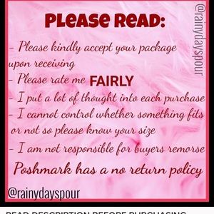 Please ask me for measurements if need be!